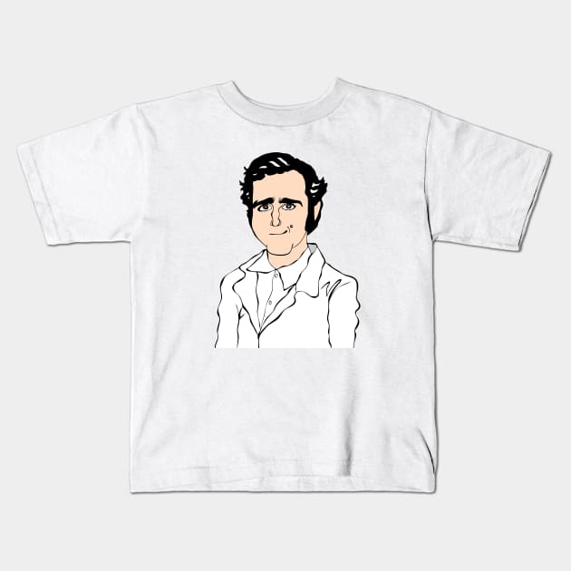 ANDY KAUFMAN FAN ART!! Kids T-Shirt by cartoonistguy